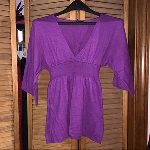 Purple Express top.